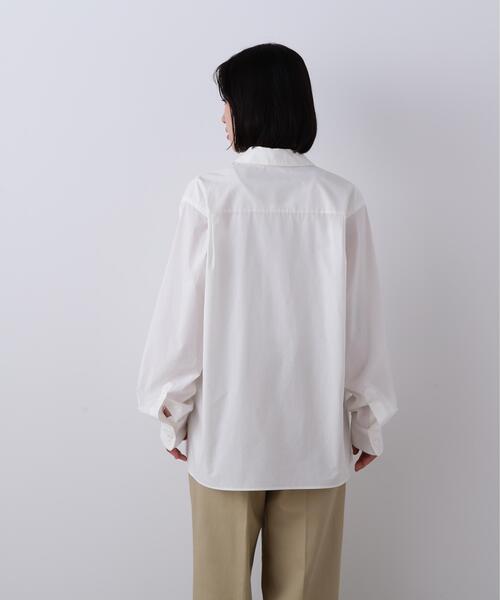 YLEVE（イレーヴ） ブラウス シャツ YLEVE / COTTON SILK TYPEWRITER