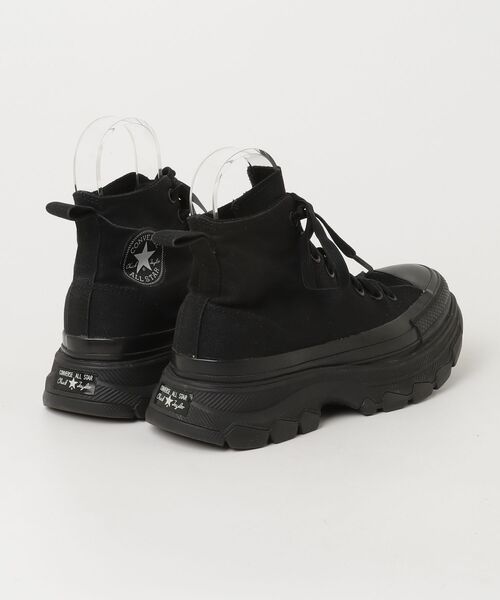「CONVERSE」 ハイカットスニーカー 25.5cm ブラック メンズ_画像2