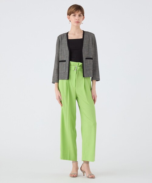 Ballsey（ボールジィ） ノーカラージャケット 36 グレー系その他