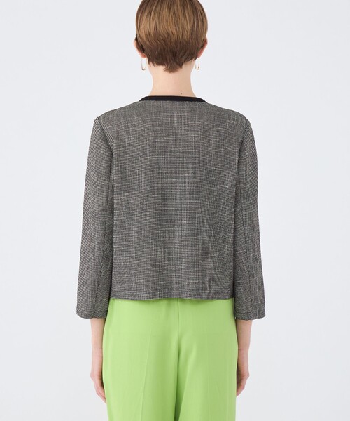 Ballsey（ボールジィ） ノーカラージャケット 36 グレー系その他