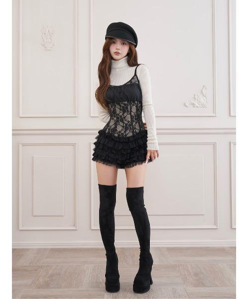 Darich（ダーリッチ） ブーツ 美シルエットストレッチニーハイブーツ
