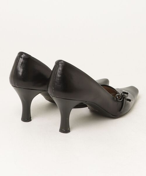 「卑弥呼」 パンプス 24cm ブラック レディース_画像2