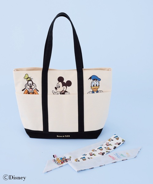 ディズニー ミッキー＆フレンズ 手提げカバン Disney（ディズニー） トートバッグ ミッキーアンドフレンズ/マルチ