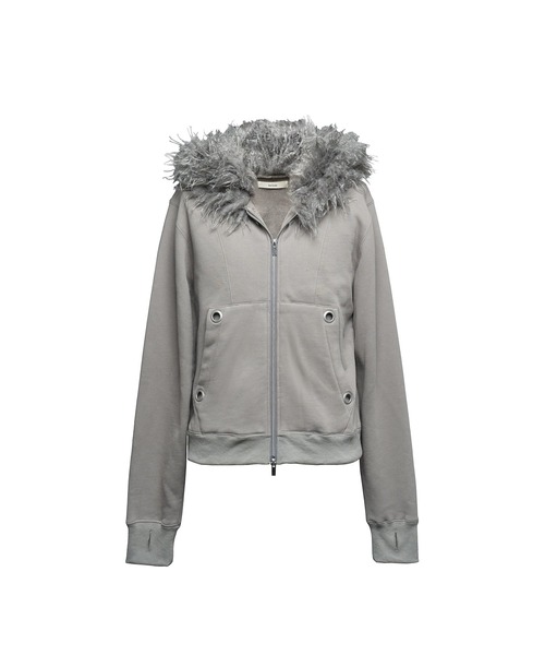 パーカー Fur Hood Zip Hoodie / ファーフードジップフーディー メンズ