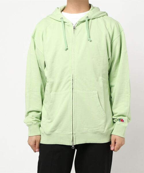 FRUIT OF THE LOOM（フルーツオブザルーム） パーカー 製品染めZIP UP