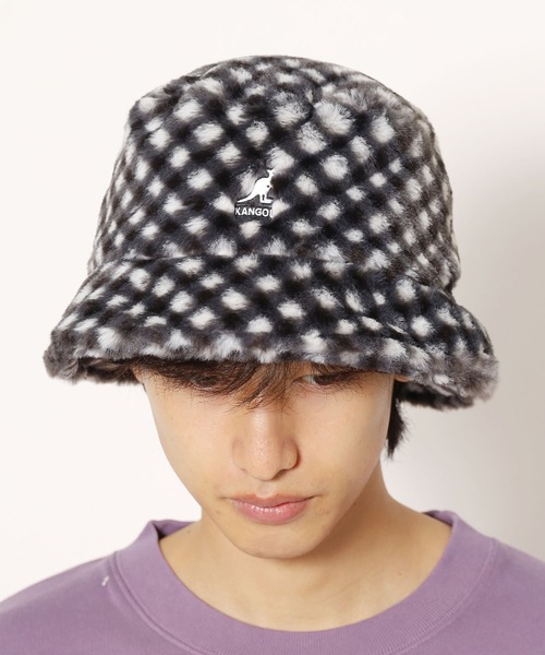 KANGOL 帽子 ハット KANGOL/カンゴール Faux Fur bucket