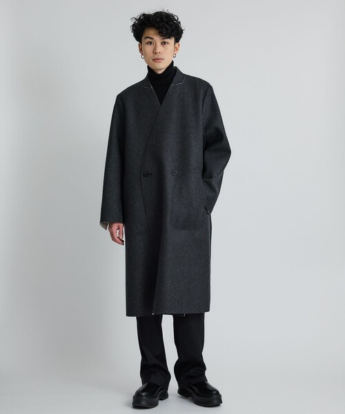 チェスターコート コート Cut off coat メンズ : 69812487 : ZOZOTOWN 