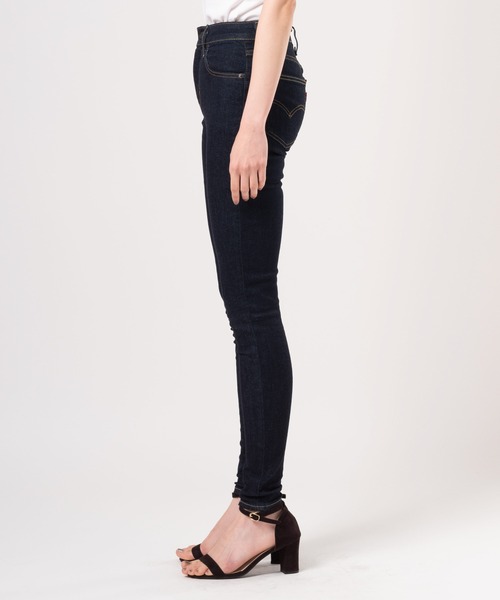 Katie JEANS ハイライズパンツ　デニム　ジーンズ　インディゴ　Sサイズ Katie Jeans ハイライズデニムパンツ ケイティ ジーパン デニム