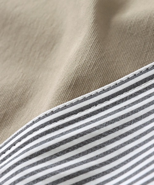 DRESSLAVE ノーカラーコート コート soutien collar roll up