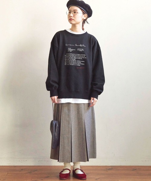 fig London スカート _wool mood boxpleats SK : ZOZOTOWN Yahoo