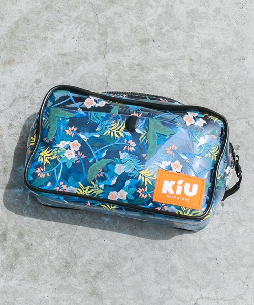 KiU（キウ） ポーチ PVC クリアポーチL レディース メンズ : ZOZOTOWN