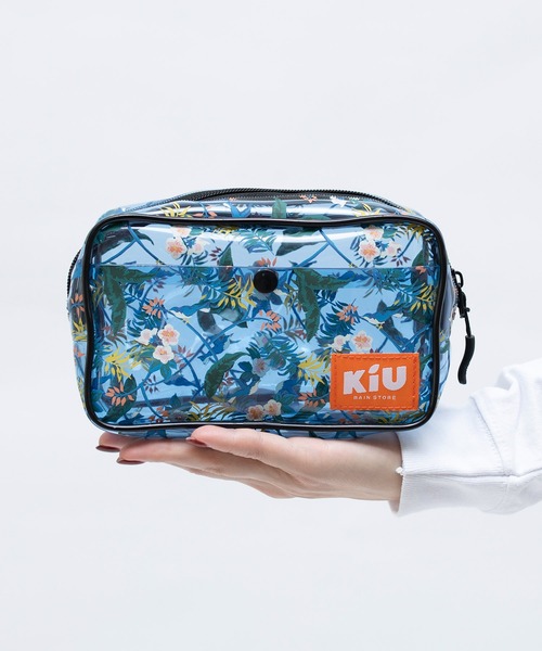 SWEETGARDEN ミラー＆ポーチ KiU ポーチ PVC クリアポーチL レディース メンズ : ZOZOTOWN