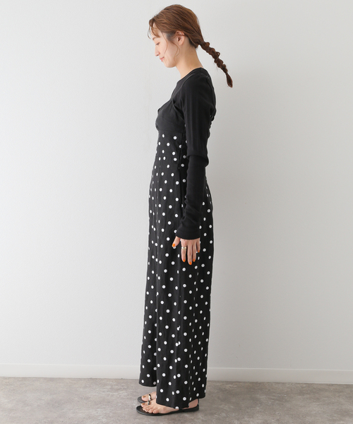 U by SPICK &SPAN ビスチェオールインワン　リネン 100% U by SPICK&SPAN オールインワン ビスチェオールインワン