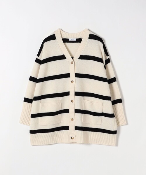 SHIPS any カーディガン any: AQUA カシミヤ ミックス Vネック ニット