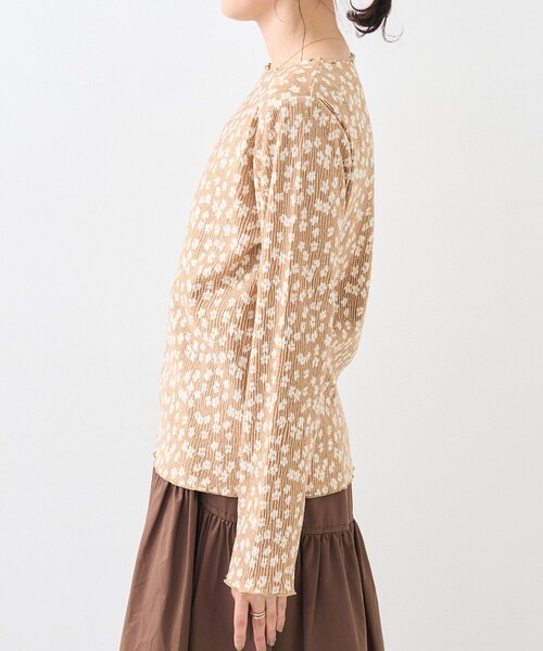 FREAK'S STORE（フリークスストア） tシャツ プリーツ ベロア ロンT