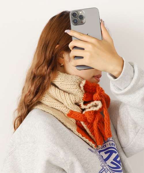 ROOP TOKYO マフラー ストール C-cie-/シー RIBBON MUFFLER