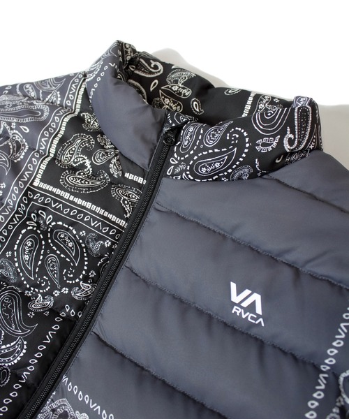 OUTLET】RVCA メンズ VA RVCA LIGHT DOWN JACKET ジャケット BLK