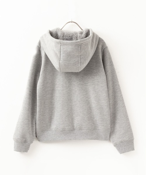 NAVY パーカー 裏ボアジップアップパーカー キッズ 子供服 男の子