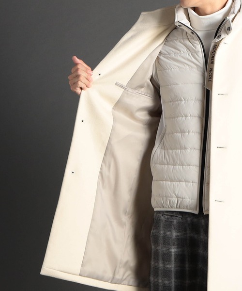 MONSIEUR NICOLE（ムッシュニコル） ステンカラーコート コート ウール