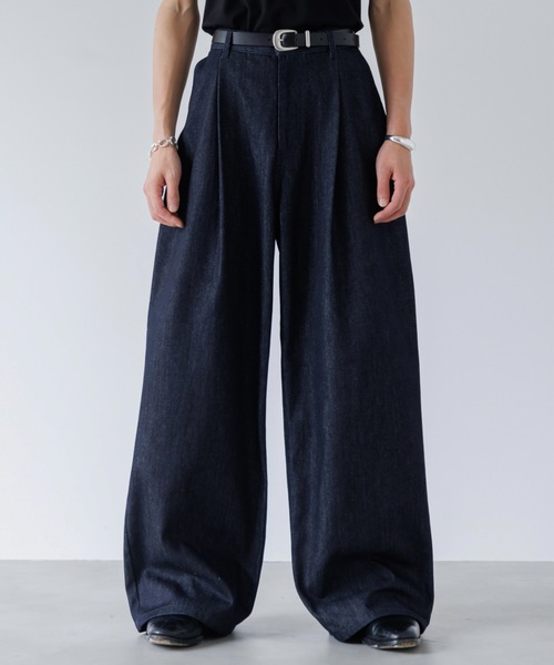 SINSS ジーンズ Wide balloon denim / ワイドバルーンデニム