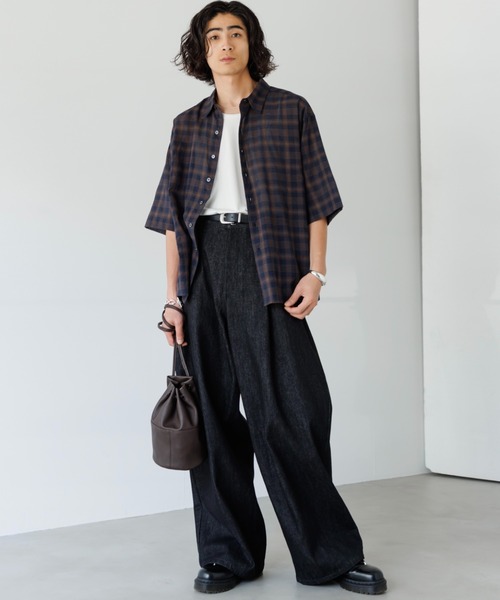 ワイドデニム リメイク ビンテージ バルーン BALLOON SINSS ジーンズ Wide balloon denim / ワイドバルーンデニム