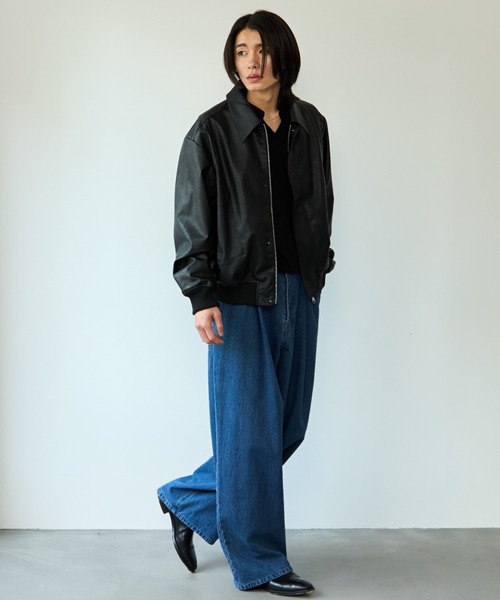 SINSS ジーンズ Wide balloon denim / ワイドバルーンデニム メンズ