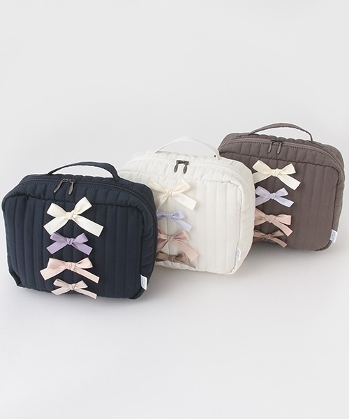 petit main ポーチ イブルリボンマルチケース キッズ : ZOZOTOWN Yahoo