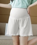 マタニティ マタニティペチコート 裾レースペチパンツの詳細画像5