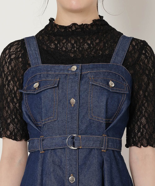 新作*SPORTMAX* フィオリトデニムミディドレス ワンピース REDYAZEL ワンピース デニムキャミワンピース : ZOZOTOWN Yahoo