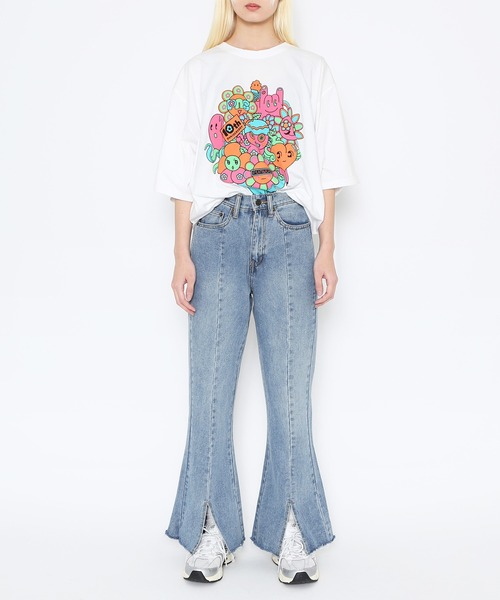 PUNYUS 10th anniversaryブーケビッグTシャツ 3 セール】10th anniversaryブーケビッグTシャツ（Tシャツ