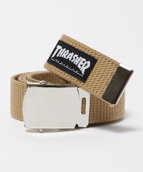 THRASHER（スラッシャー） ベルト 32mmGIベルト 織りネーム ガチャ