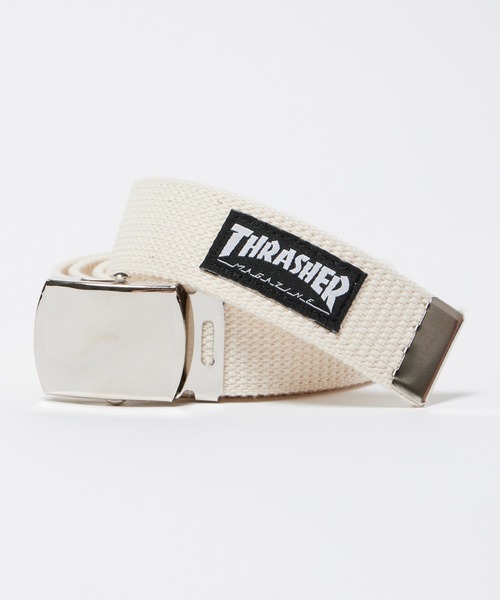 THRASHER（スラッシャー） ベルト 32mmGIベルト 織りネーム ガチャ