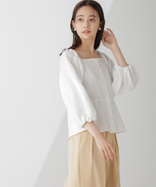 ブラウス ♡ 26 SUMMER COLLECTION today's NEW ARRIVAL ✔︎ シアーフリル
