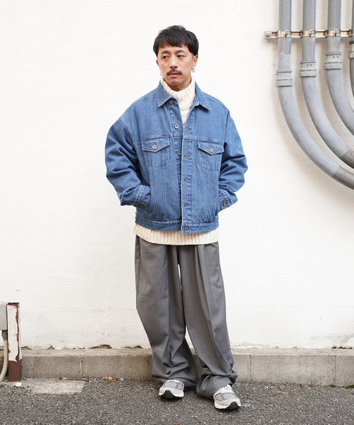 Aphlotus セーター ニット ハイネック ケーブル編み ニット/セーター