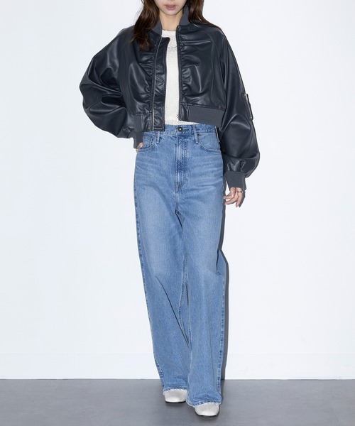 MAISON BREEZE reveur ma1 ma-1 「MAISON reveur」エコレザー