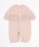 ベビー服 ロンパース 「弱酸性」チュールペプラ...の詳細画像2