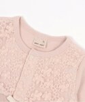 ベビー服 ロンパース 「弱酸性」チュールペプラ...の詳細画像3