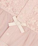 ベビー服 ロンパース 「弱酸性」チュールペプラ...の詳細画像4
