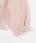 ベビー服 ロンパース 「弱酸性」チュールペプラ...の詳細画像5