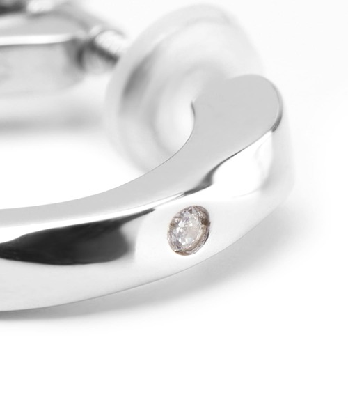 LION HEART（ライオンハート） イヤリング LH for Gift シルバー