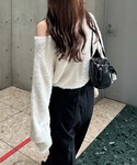 ニット セーター 「新色追加」ボリュームスリー...の詳細画像3