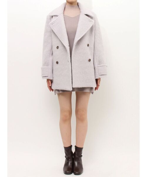 MERCURYDUO（マーキュリーデュオ） コート アウター シャギーミドル