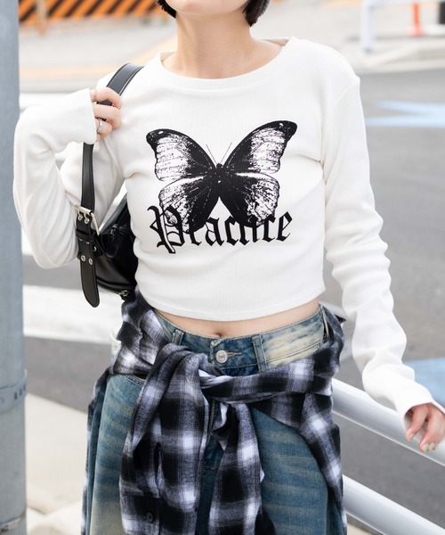 ロンt半袖レディースロングtシャツプリントラインストーングリッターポケット付きゆったりaライン大きいサイズあ 箔プリントtシャツ 長袖 ロングTシャツ 綿100% Tシャツ ロンt