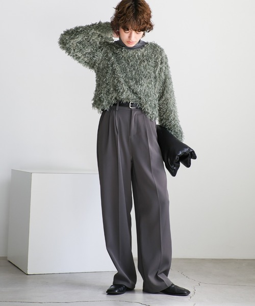 select MOCA（セレクトモカ） tシャツ フェザーショートトップス