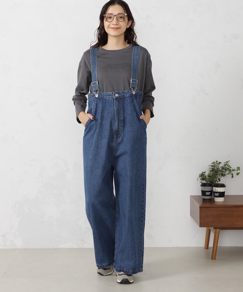 FOUND GOOD サロペット オーバーオール デニムサロペット