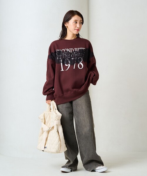 FREAK'S STORE トレーナー スウェット 限定展開 裏起毛 ロゴ