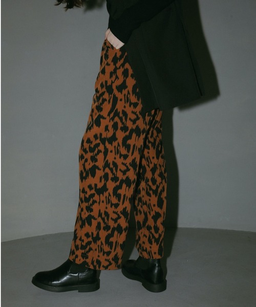 AMAIL パンツ Camouflage wide pants レディース : ZOZOTOWN