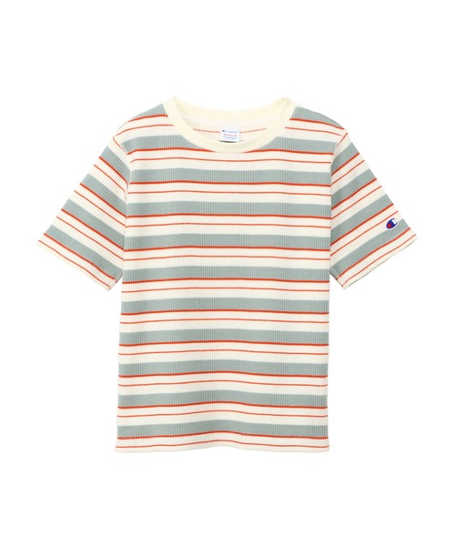 tシャツ 「Champion/チャンピオン」レディース ボーダーショートスリーブTシャツ レディース