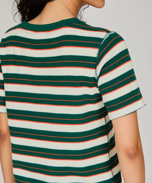 tシャツ 「Champion/チャンピオン」レディース ボーダーショートスリーブTシャツ レディース Champion tシャツ 「Champion/チャンピオン」レディース