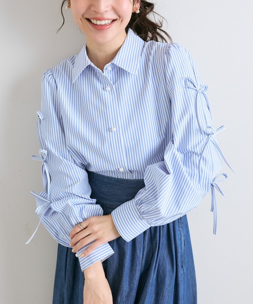 La boutique Bonbon ブラウス シャツ 「愛されシャツ
